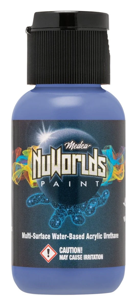 Medea NuWorlds Paint - Impenetrable Light Blue 1 oz