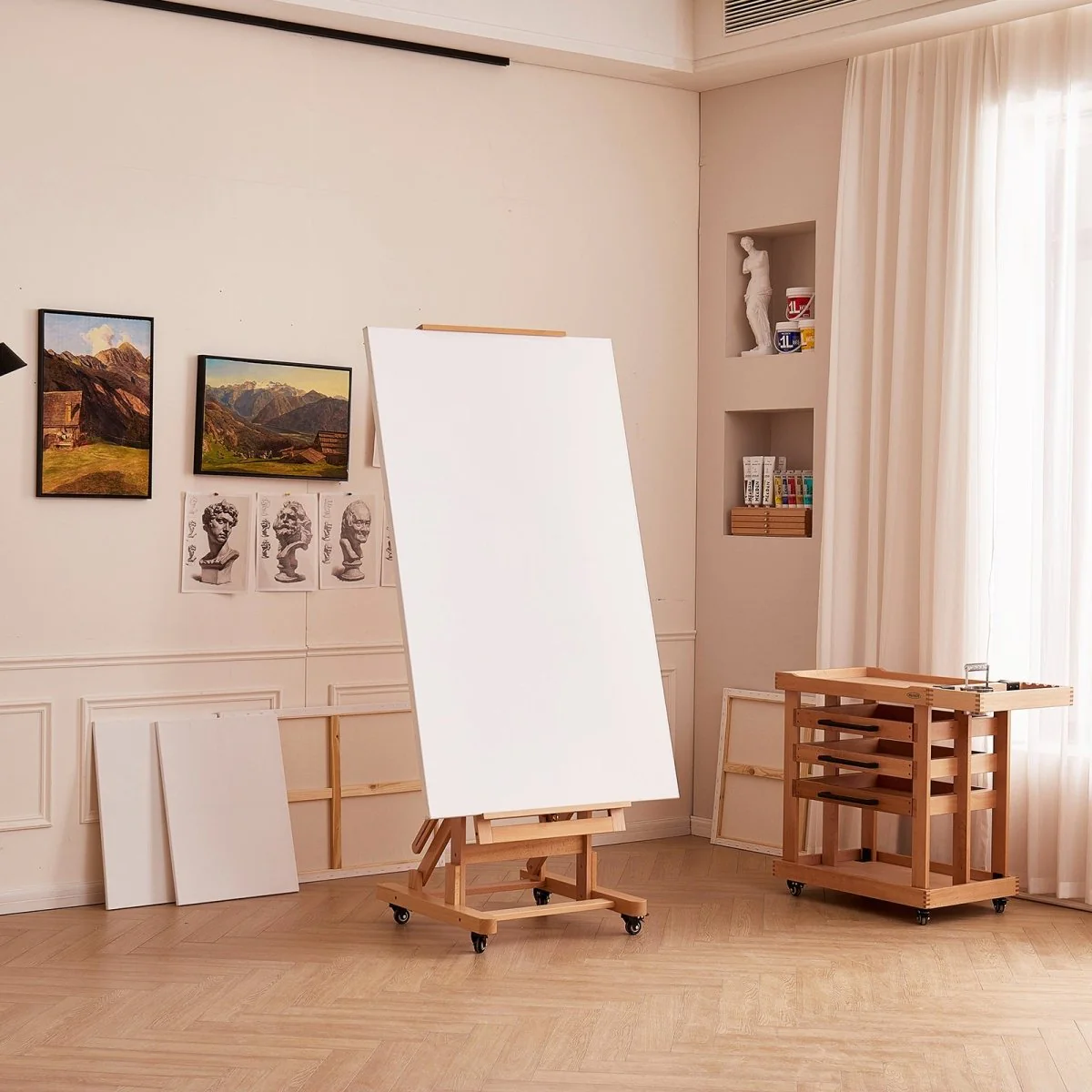 *Discontinued due to tarrifs* MEEDEN Deluxe Multi-Function Heavy Duty Large Artist Easel DHJ-3 - Image 3