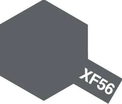 Tamiya Mini Acrylic 10 ml - XF-56 Metallic Gray Matte Finish - Image 2