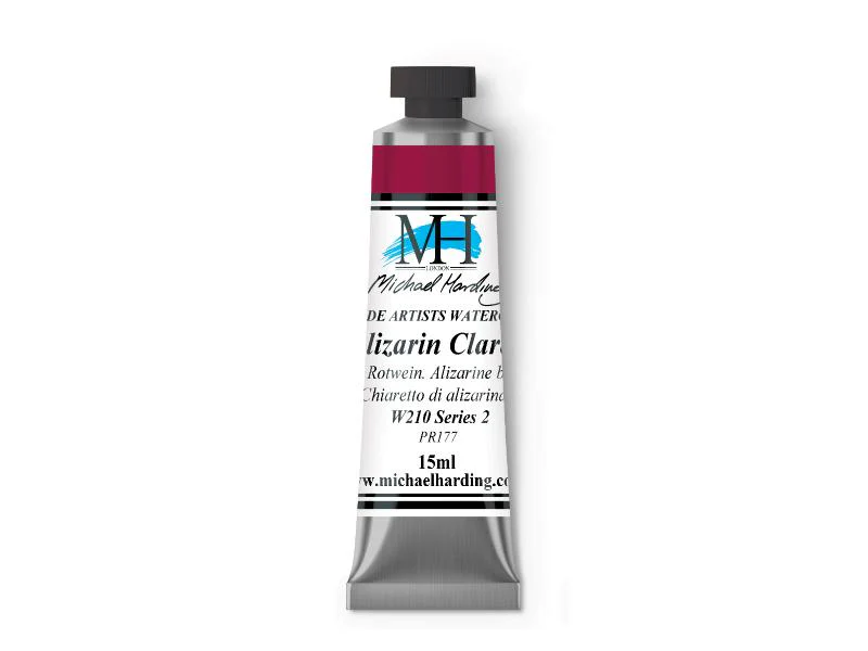 Michael Harding Artists Watercolor 15ml - Alizarin Claret - Image 2