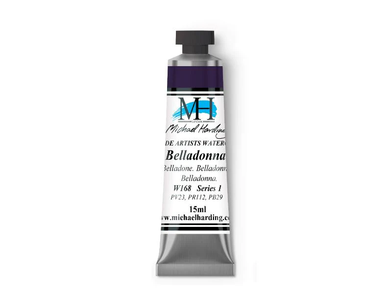 Michael Harding Artists Watercolor 15ml - Belladonna - Image 2
