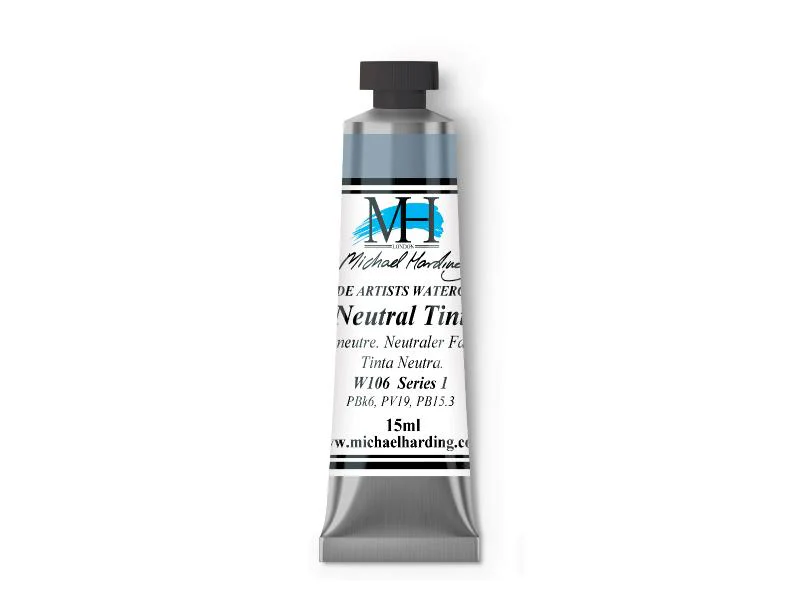 Michael Harding Artists Watercolor 15ml - Neutral Tint - Image 2