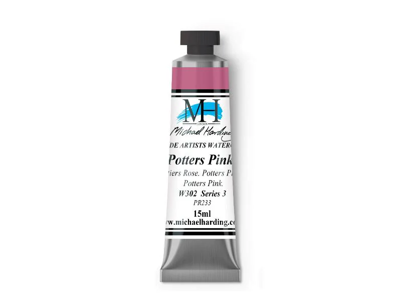 Michael Harding Artists Watercolor 15ml - Potters Pink - Image 2