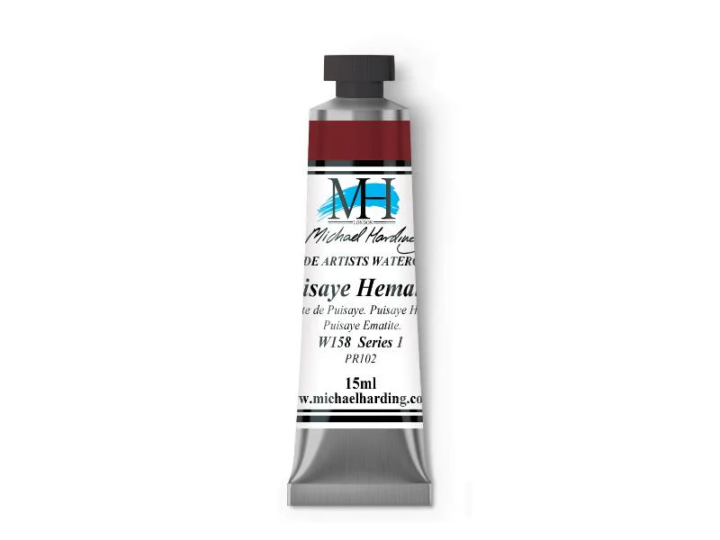 Michael Harding Artists Watercolor 15ml - Puisaye Hematite - Image 2