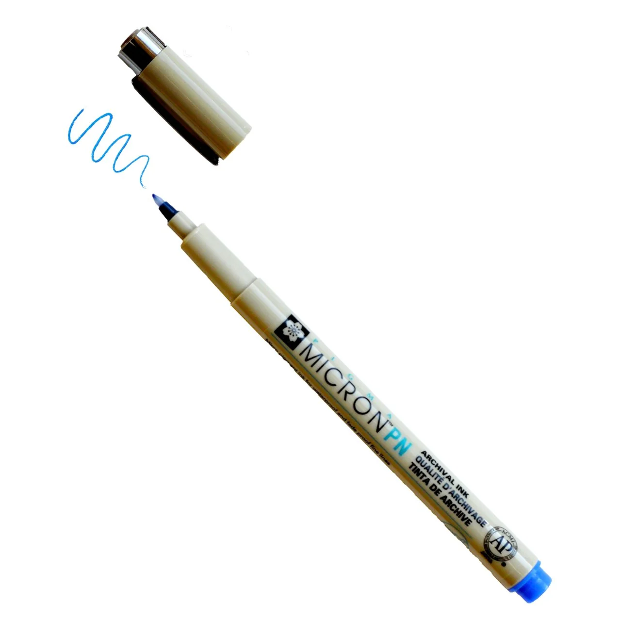 Sakura Pigma Micron PN Plastic Nib Pen Blue