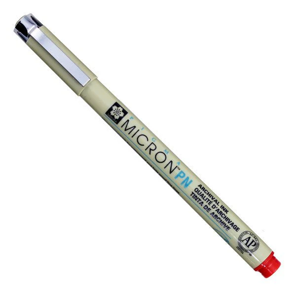 Sakura Pigma Micron PN Plastic Nib Pen Red