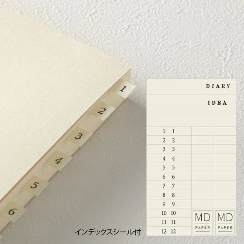 Midori A5 (8.3" x 5.9" x 0.4") 368 page Journal - Dot grid - 1 day 1 page - Image 4