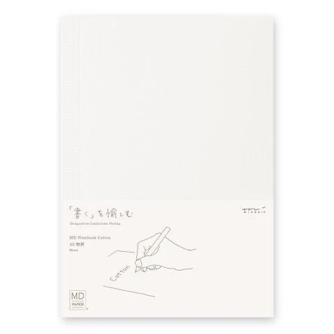 Midori A5 (8.3" x 5.9" x 0.4") Journal - Blank - Cotton