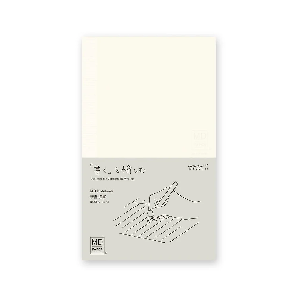 Midori B6 Slim Journal - Lined