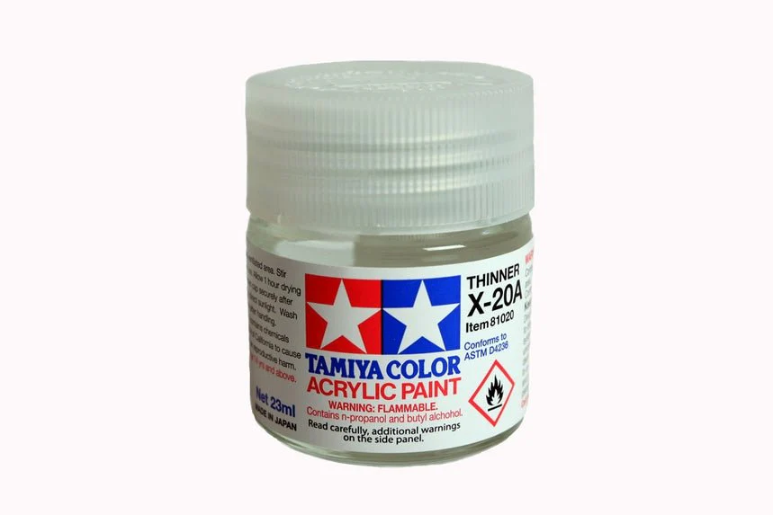 Tamiya Mini Acrylic 10 ml - X20A -Thinner