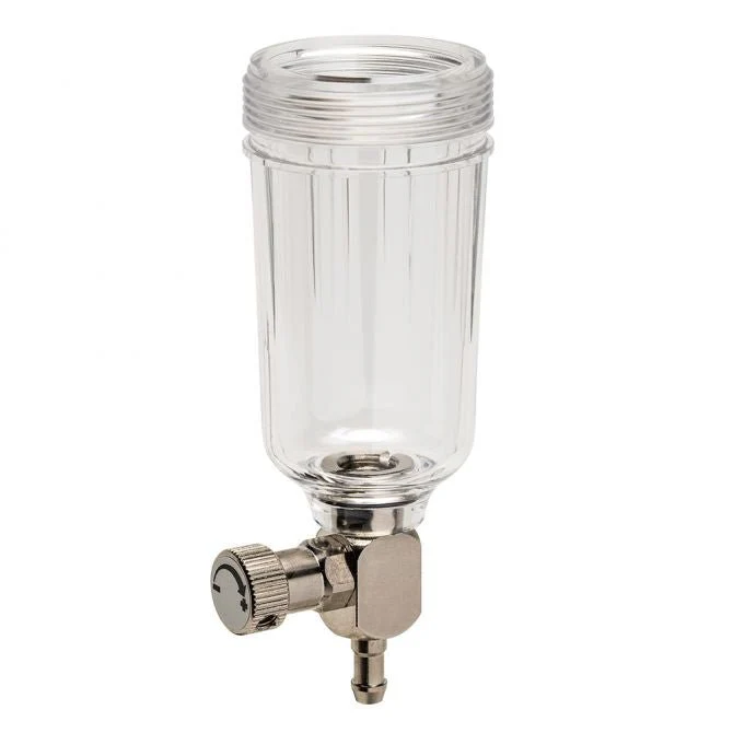 Iwata Compressor Part ISMTG0 - Moisture Trap Cup with Bleed Valve (For older model IS850)