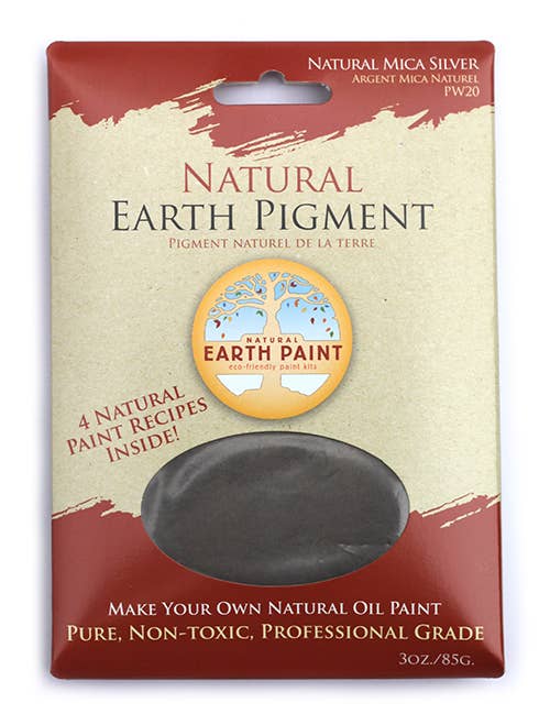 Natural Earth Paint - 3 oz. Earth & Mineral Pigments - Black Ochre - Image 16