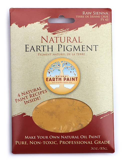 Natural Earth Paint - 3 oz. Earth & Mineral Pigments - Black Ochre - Image 18