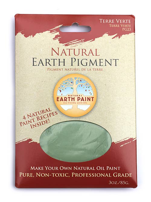 Natural Earth Paint - 3 oz. Earth & Mineral Pigments - Black Ochre - Image 20