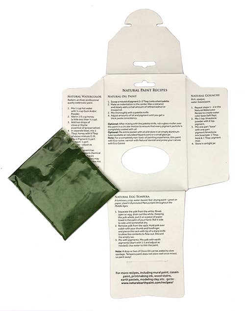 Natural Earth Paint - 3 oz. Earth & Mineral Pigments - Black Ochre - Image 3