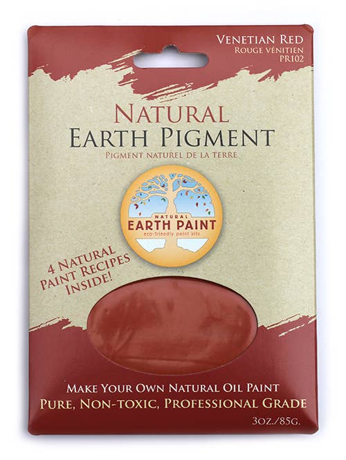 Natural Earth Paint - 3 oz. Earth & Mineral Pigments - Raw Umber - Image 24