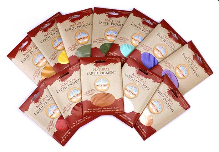 Natural Earth Paint - 3 oz. Earth & Mineral Pigments - Titanium White - Image 2