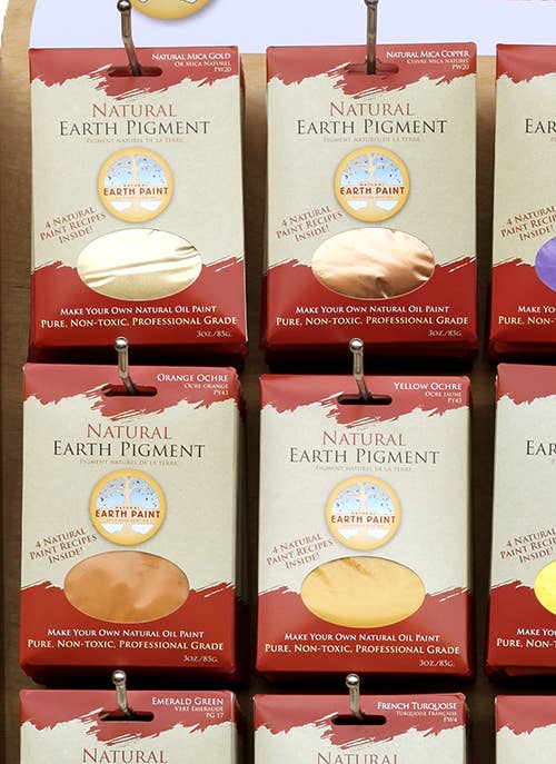 Natural Earth Paint - 3 oz. Earth & Mineral Pigments - Ultramarine Blue - Image 4