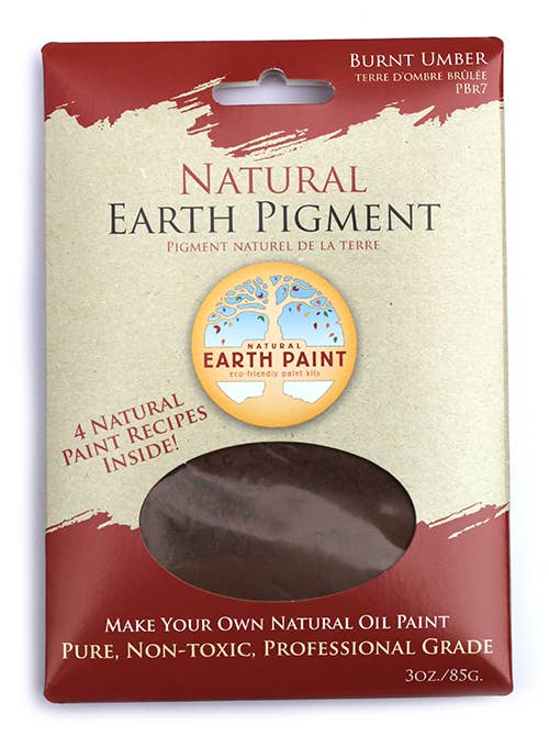 Natural Earth Paint - 3 oz. Earth & Mineral Pigments - Violet Ochre - Image 11