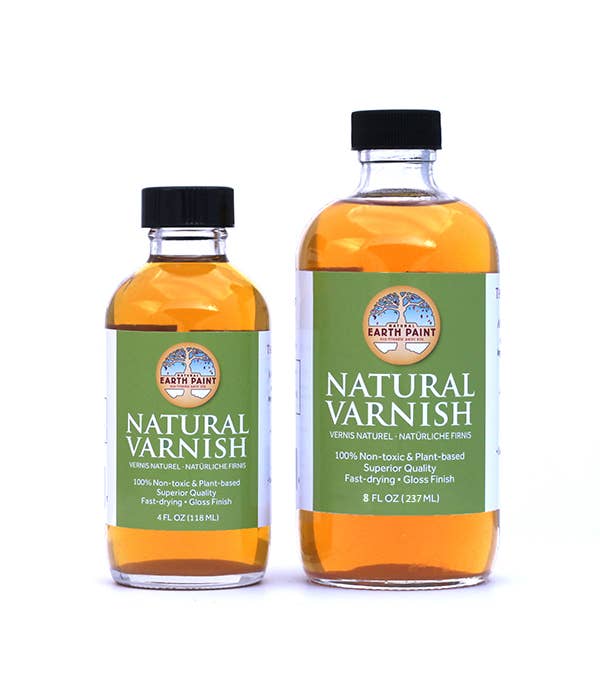 Natural Earth Paint - Natural Varnish - 8 oz
