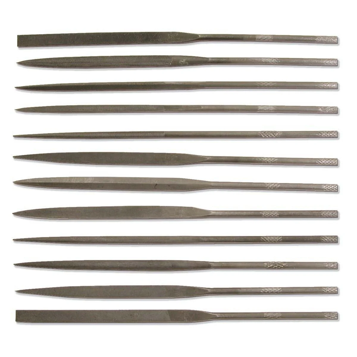 Beadsmith 4" Mini Needle File Set - 12 Piece Set