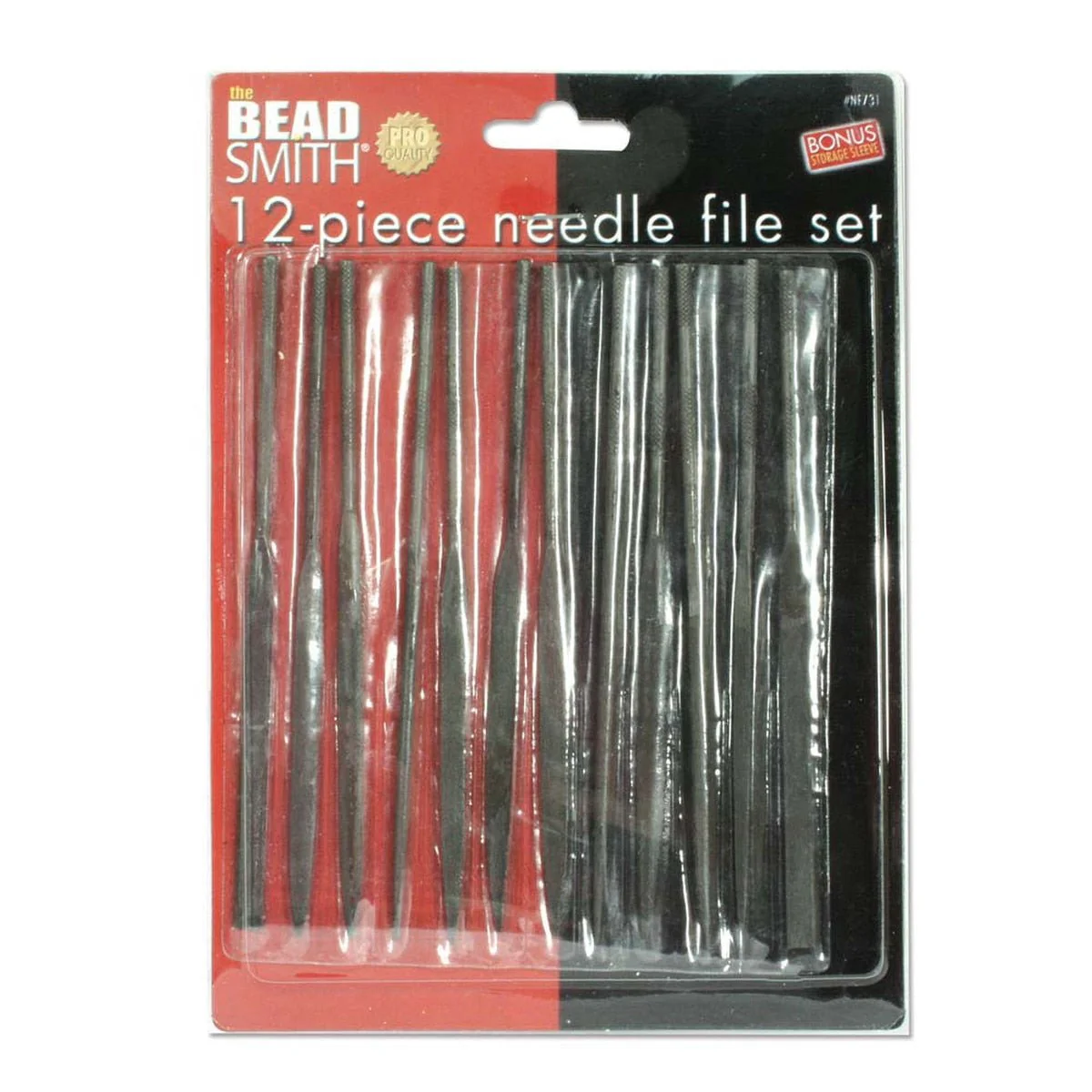 Beadsmith 4" Mini Needle File Set - 12 Piece Set - Image 2