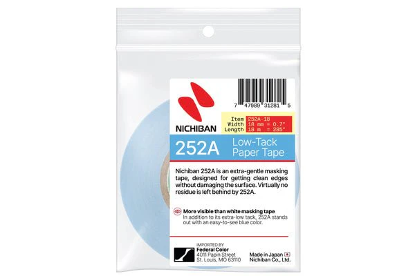 Nichiban 252A Low Tack Paper Tape -