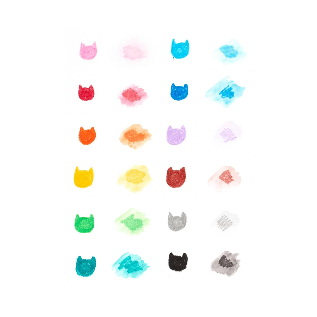 OOLY - Cat Parade Gel Crayons - Set of 12 - Image 7