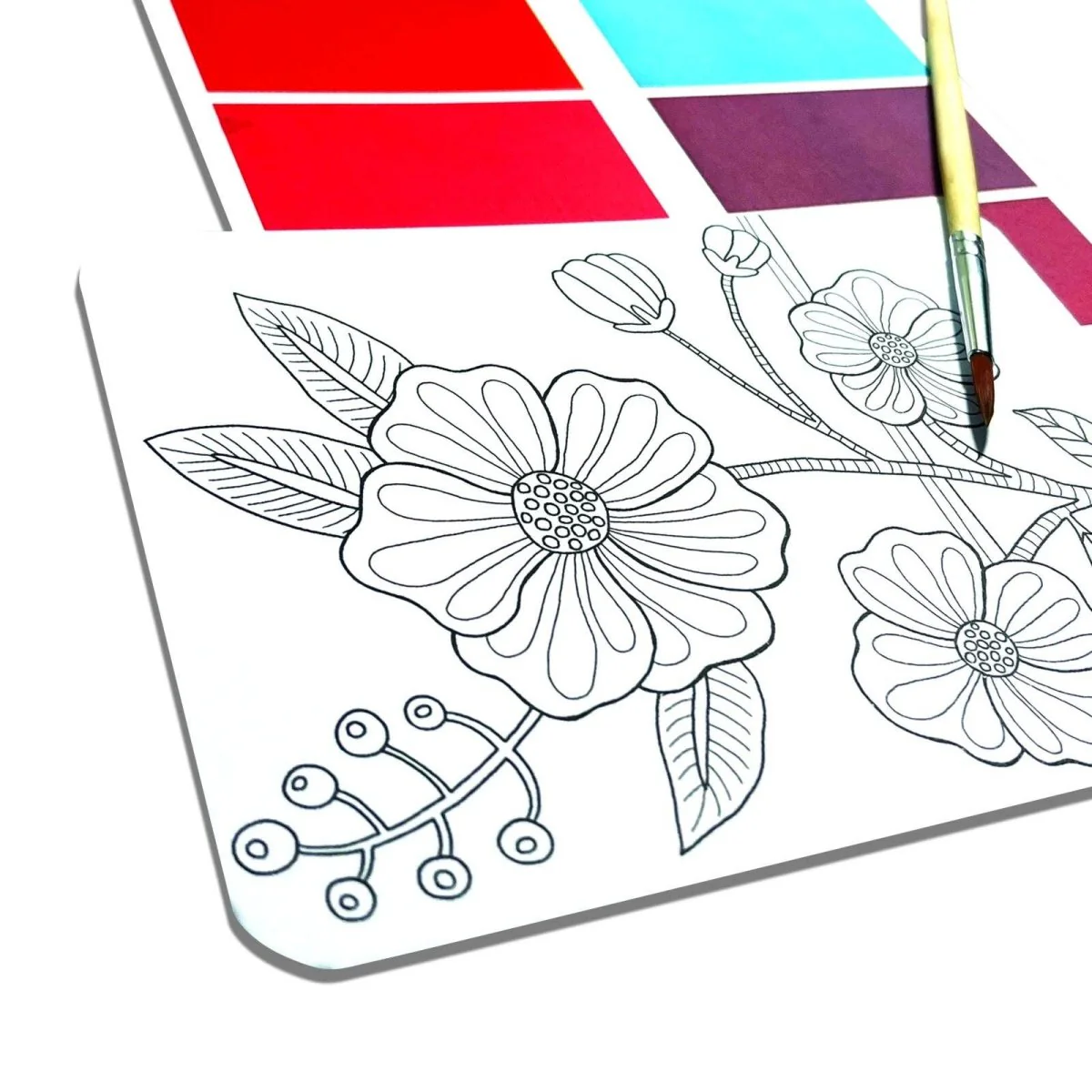 OOLY - Scenic Hues D.I.Y. Watercolor Kit Flowers & Gardens - Image 4