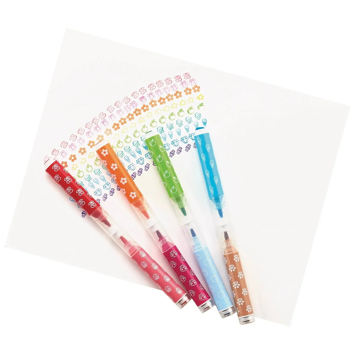 OOLY - Stampables Double-Ended Stamp & Brush Markers: Set of 18 - Image 3