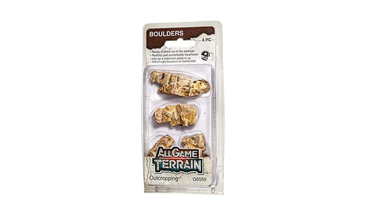 All Game Terrain - Outcropping Boulders - 4 pack