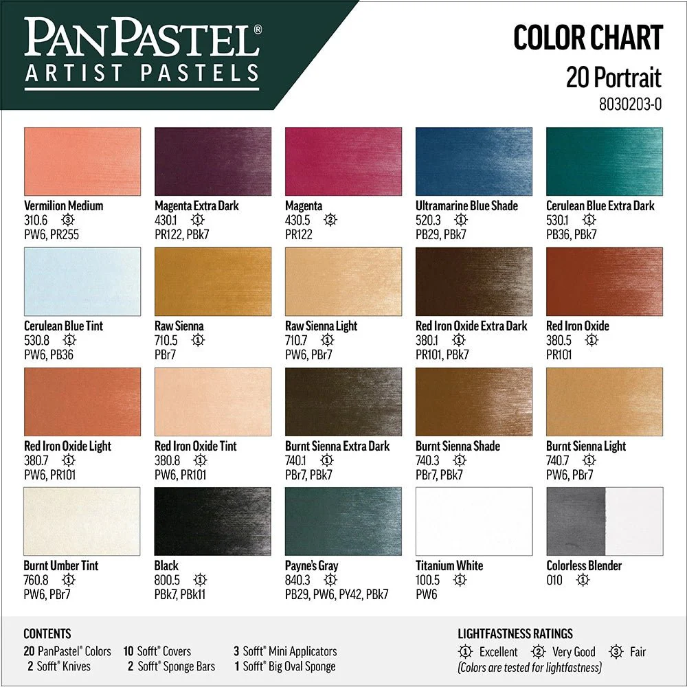 PanPastel 20 Color Set - Portrait - Image 3