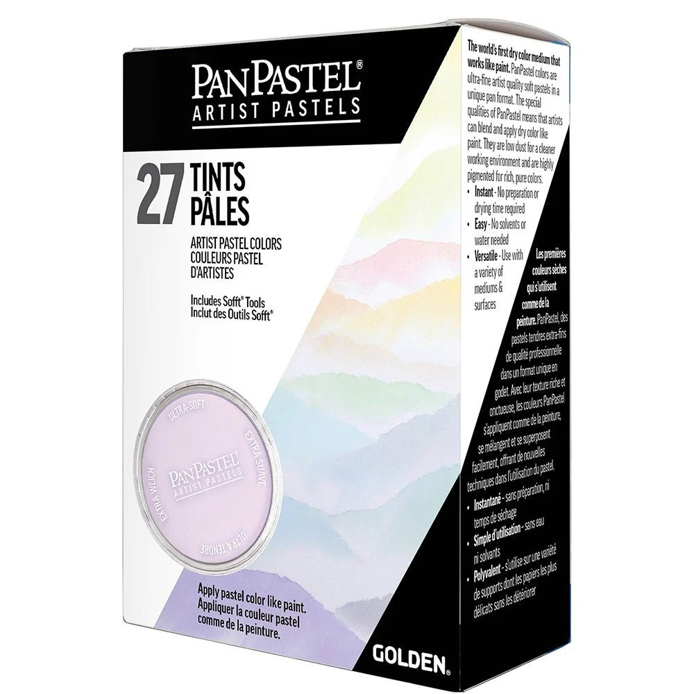 PanPastel 27 Color Set - Tints (new in 2025)