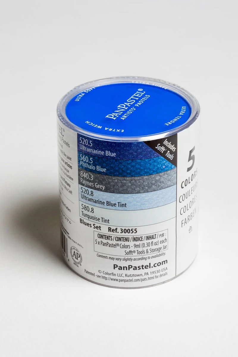 PanPastel Set - 5 Color Set - Blues