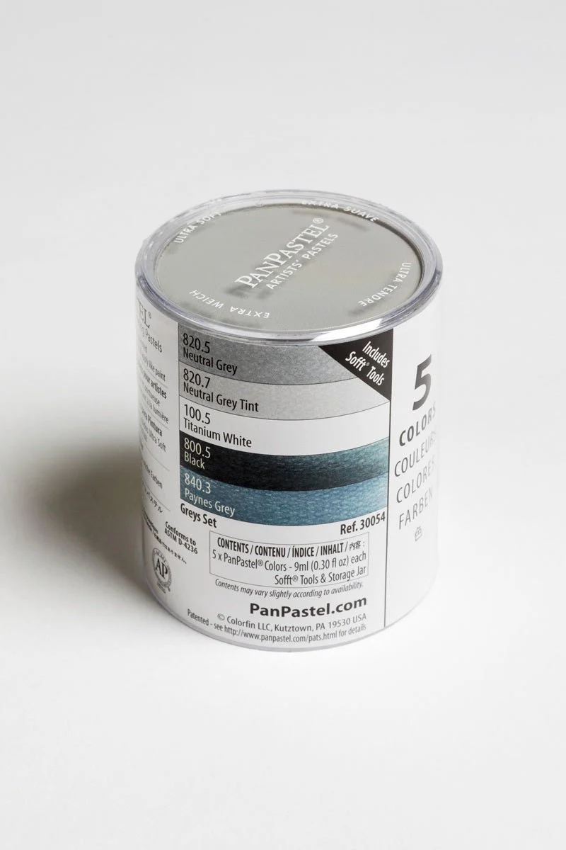 PanPastel Set - 5 Color Set - Grays