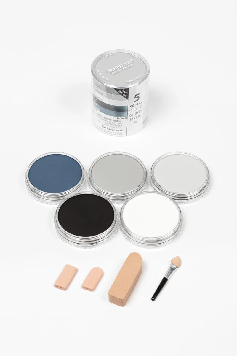 PanPastel Set - 5 Color Set - Grays - Image 2