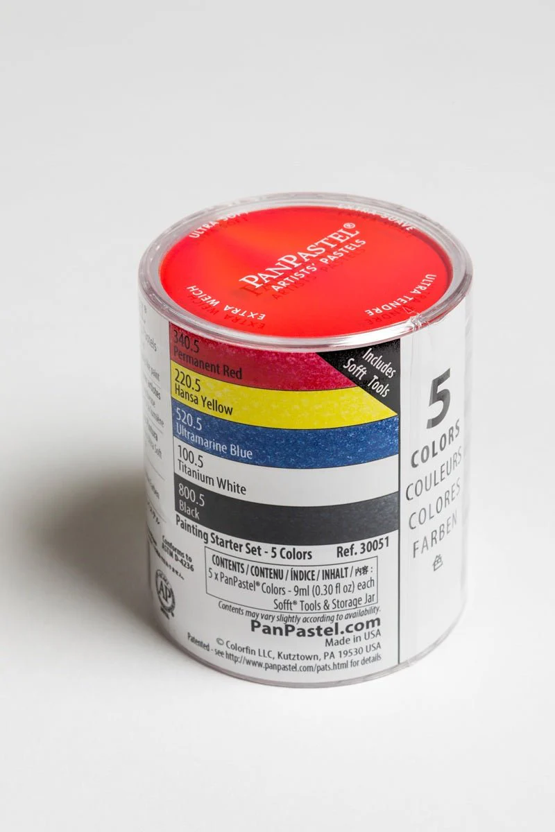 PanPastel Set - 5 Color Set - Starter Painting Colors