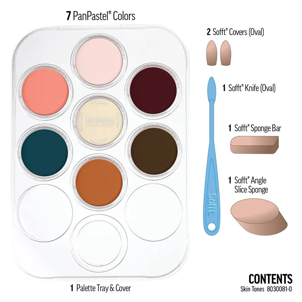 PanPastel Set - 7 Skin Tones - Image 2