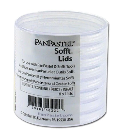PanPastel Set of 8 lids for storage