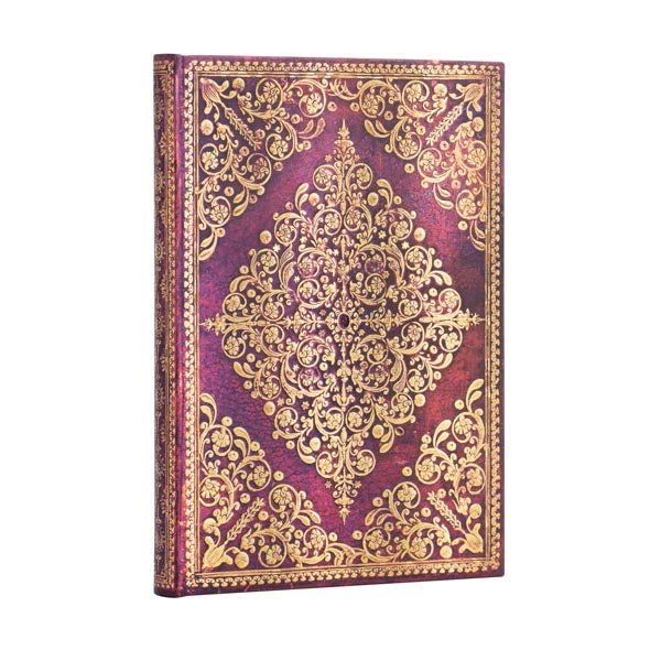 Paperblanks - Diamond Rosette - Viola Hardcover Journals Midi 144 pg Lined