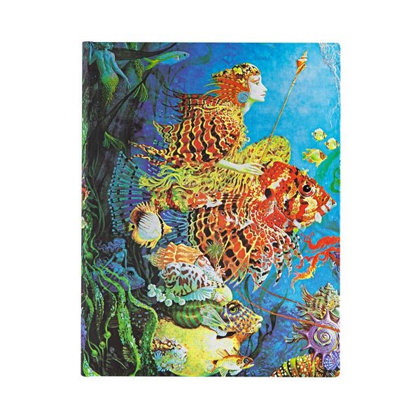 Paperblanks - Fantastic Voyages/Sea Fantasies Ultra 7x9 inch Unlined, 144 Page Count