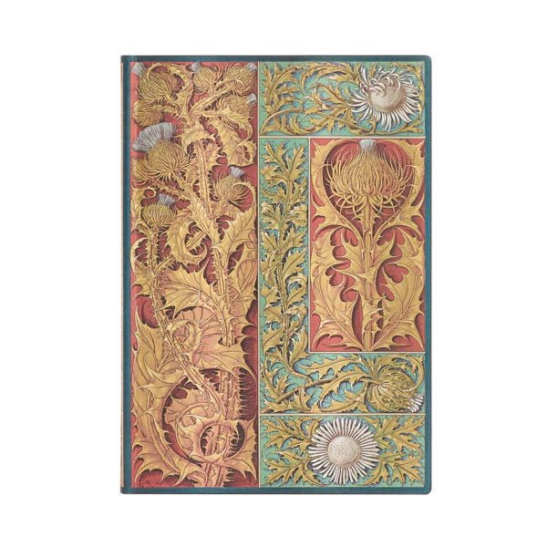 Paperblanks - Vox Botanica - Wild Thistle Softcover Flexis Midi 176 pg Unlined