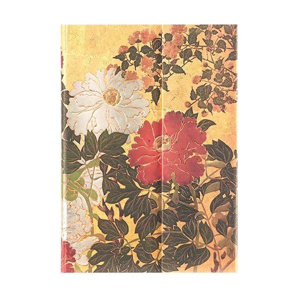 Paperblanks - Rinpa Florals - Natsu Hardcover Journals Midi 144 pg Lined - Image 2