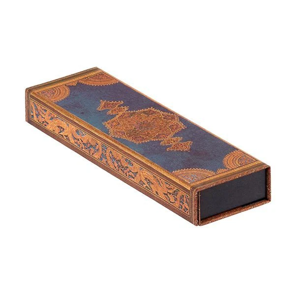 Paperblanks - Safavid Binding Art - Safavid Indigo Pencil Case