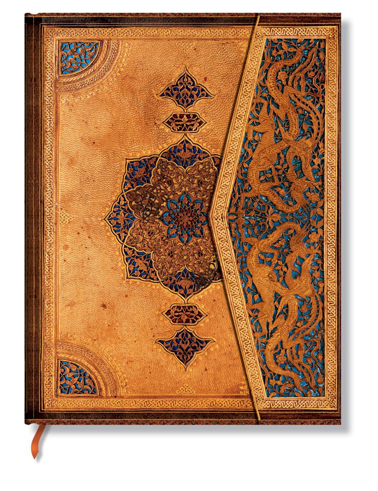 Paperblanks Journal Safavid Binding Art: Safavid Ultra Lined 7x9 inch, 144 pages