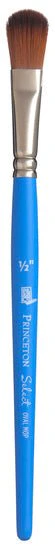 Princeton 3750 Select - Wave Synthetic Oval Mop 1/2 inch