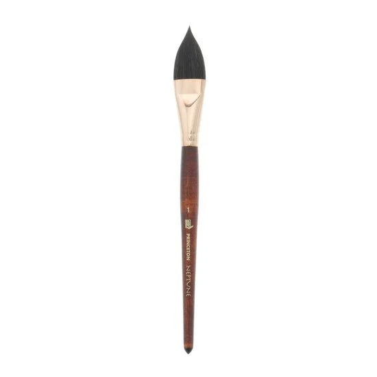 Princeton Neptune Watercolor Brush - Oval Wash 1 inch