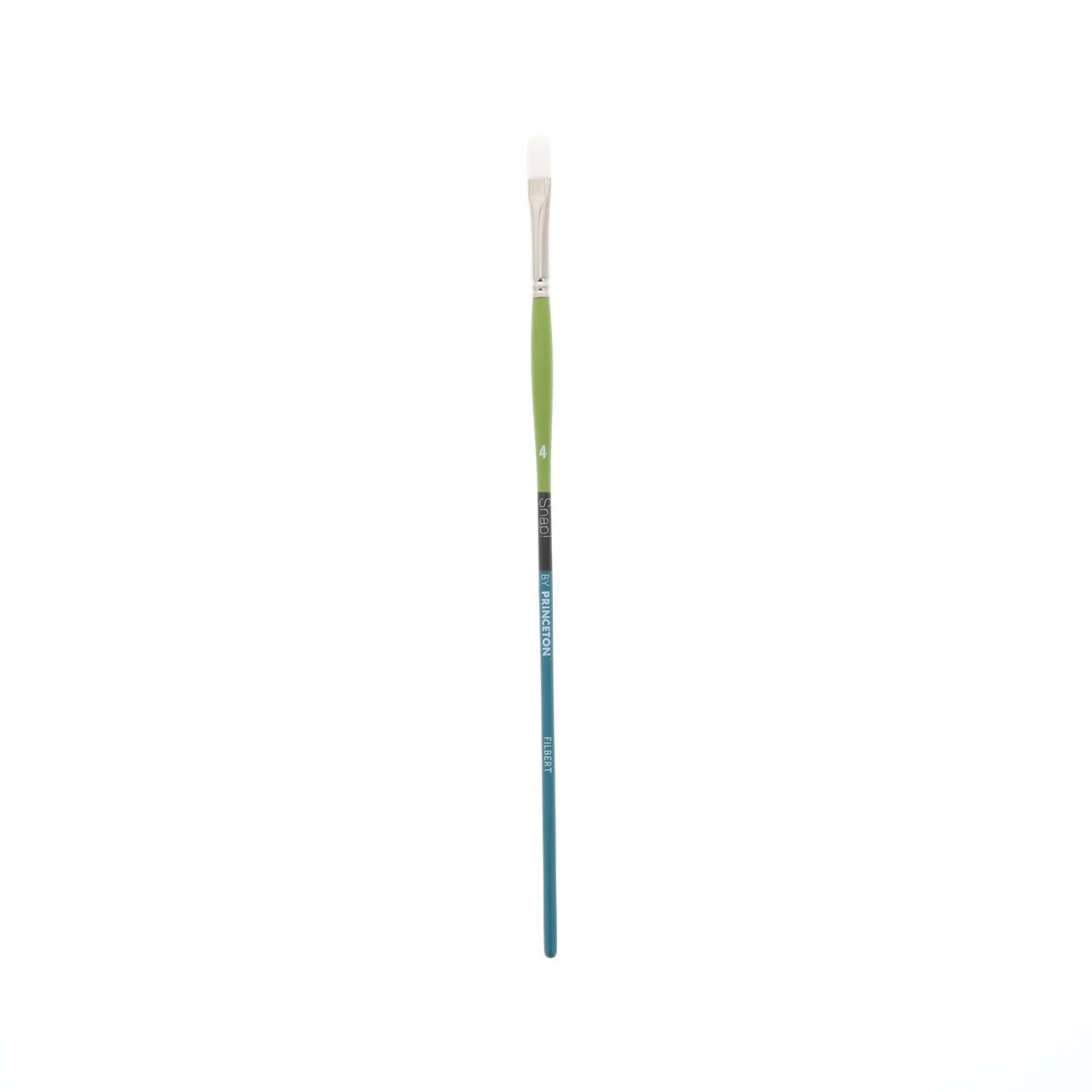 Princeton Snap White Taklon Long Handled Filbert  4