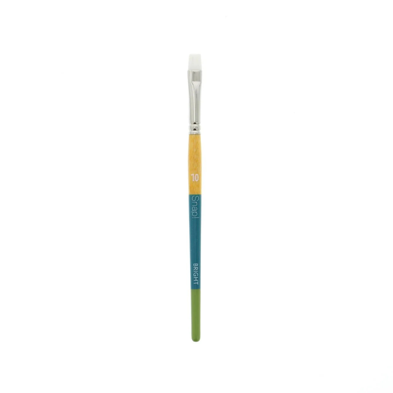 Princeton Snap White Taklon Short Handled Bright Shader 10