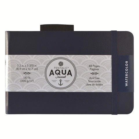Pentalic Aqua Journal 3.5x5.375 inch